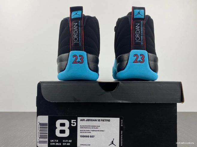 130690-027 Gamma Retro Jordan 12 Blue 0727